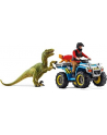 schleich Sneak Escape on quad from Velociraptor, play figure - nr 7