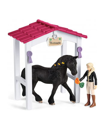Schleich Horse Club horse box with Tori ' Princess, play figure