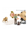 Schleich Wild Life Helicopter animal rescue, play figure - nr 18