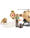 Schleich Wild Life Helicopter animal rescue, play figure - nr 24