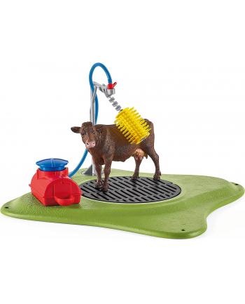Schleich Farm World cow washing station, play figure