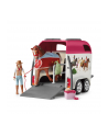 Schleich Horse Club adventures with car and horse trailer, toy figure - nr 14