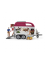 Schleich Horse Club adventures with car and horse trailer, toy figure - nr 33