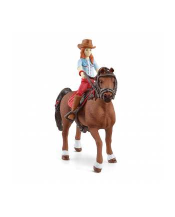 Schleich Horse Club Hannah ' Cayenne, play figure