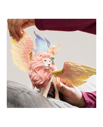 Schleich Bayala Elf on winged lion, toy figure