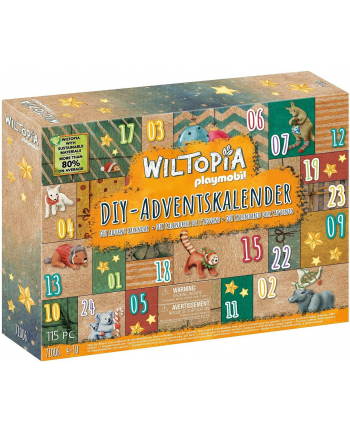 Playmobil 71006 Wiltopia DIY advent calendar: Animal journey around the world, construction toys