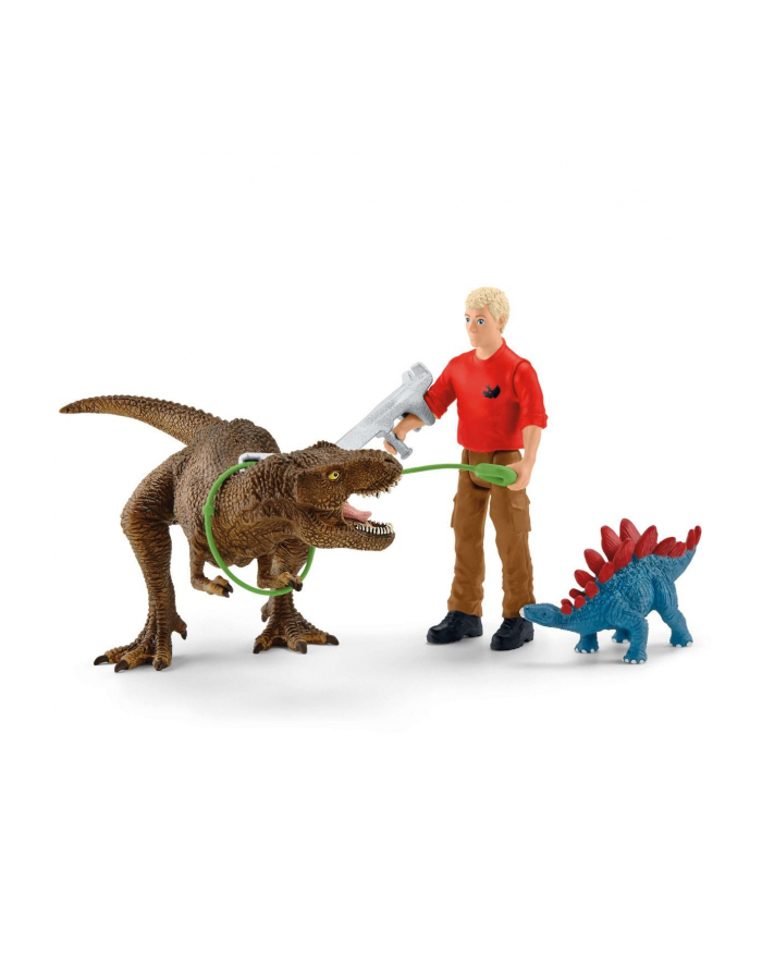 Schleich Tyrannosaurus Rex attack, play figure główny