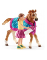 Schleich Horse Club foal with blanket, toy vehicle - nr 1