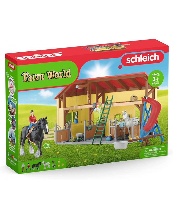 Schleich Farm World horse stable, play figure główny