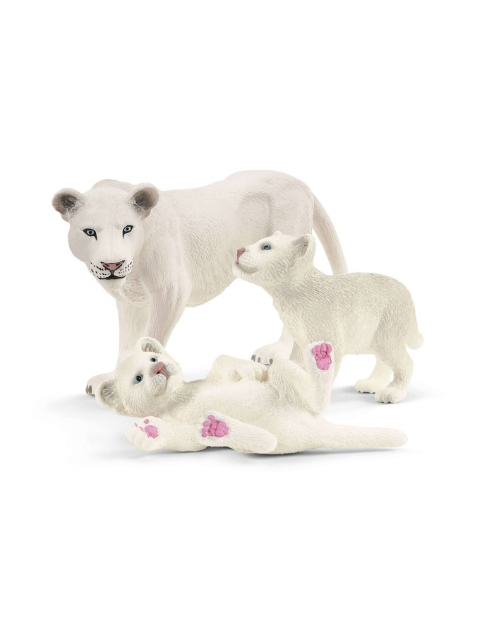 Schleich Wild Life mother lion with babies, toy figure główny