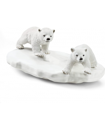 Schleich Wild Life polar bear slide, toy figure