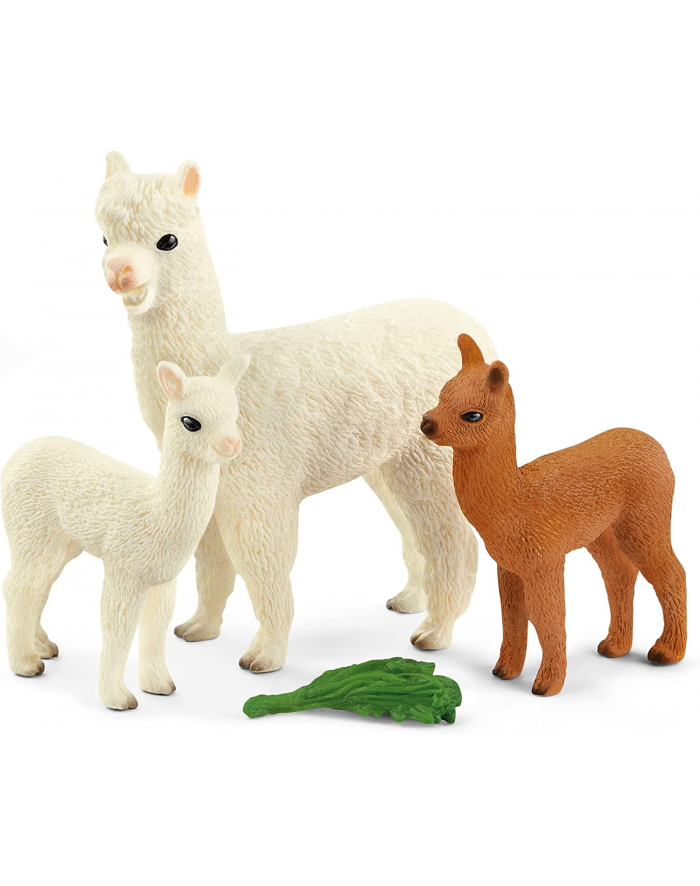 Schleich Wild Life Alpaca family, play figure główny