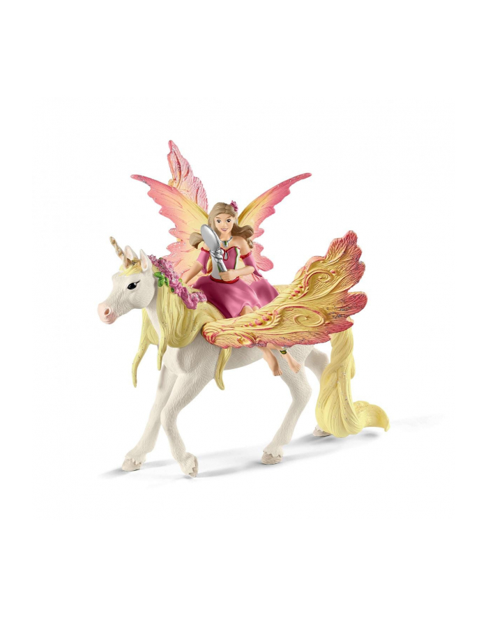 Schleich Bayala Feya with Pegasus unicorn toy figure główny