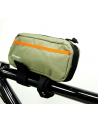 Birzman Packman Travel, bicycle basket/bag (olive green/orange, top tube bag, 0.8 liters) - nr 10