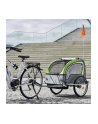 fischer die fahrradmarke FISCHER bicycle childrens bicycle trailer comfort (green/grey) - nr 11