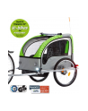 fischer die fahrradmarke FISCHER bicycle childrens bicycle trailer comfort (green/grey) - nr 2