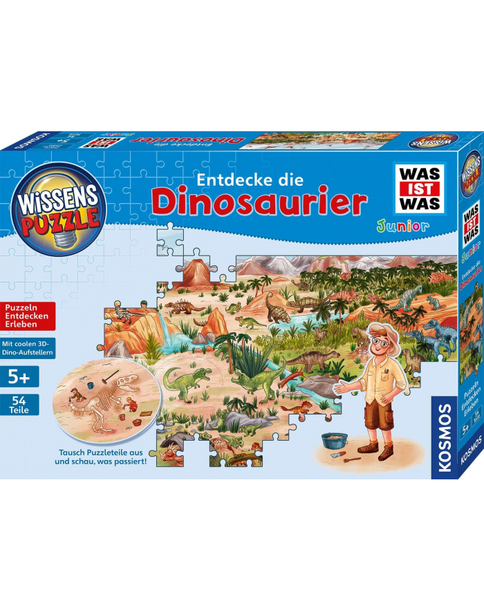 kosmos COSMOS WAS IST WAS Junior - Discover the Dinosaurs, Puzzle główny