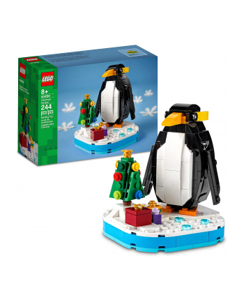 LEGO 40498 Iconic Christmas Penguin Construction Toy