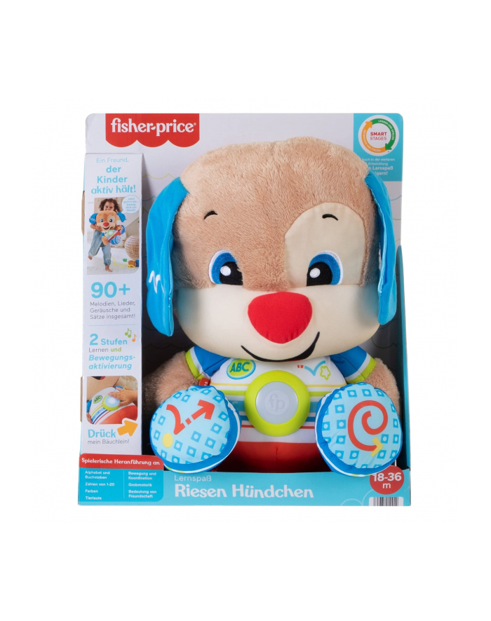 fisher price Fisher-Price Learning Fun Giant Puppy Cuddly Toy (multicolored) główny