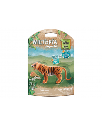 PLAYMOBIL 71055 Wiltopia Tiger Construction Toy