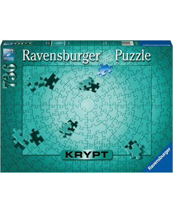 Ravensburger Puzzle: Krypt Metallic Mint (736 pieces)