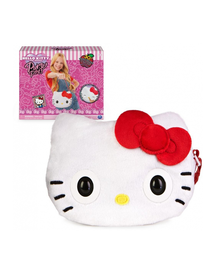 spinmaster Spin Master Purse Pets - Hello Kitty, bag (Kolor: BIAŁY/red) główny