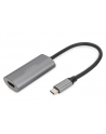 Kabel adapter graficzny DIGITUS USB Typ C na HDMI 8K 30Hz aluminiowy 0,2m - nr 15