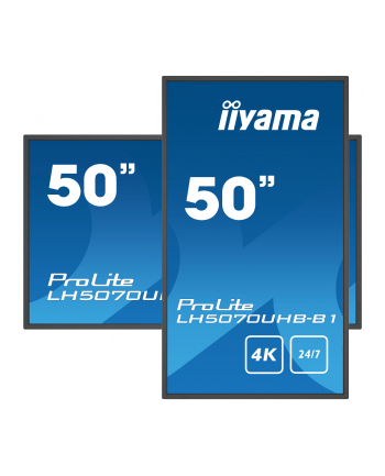 Iiyama Digitalsignage Prolite Lh5070Uhb-B1 50''