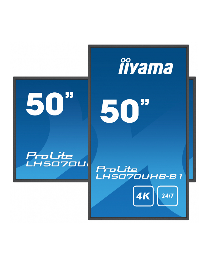 Iiyama Digitalsignage Prolite Lh5070Uhb-B1 50'' główny