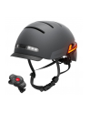 Kask rowerowy miejski Livall BH51M Neo BT/LED/SOS 55-58cm czarny - nr 1