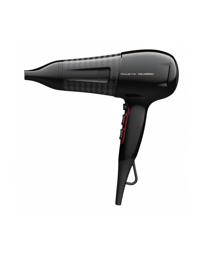 Rowenta x KARL LAGERFELD Powerline CV 591L, hair dryer (Kolor: CZARNY/red) główny