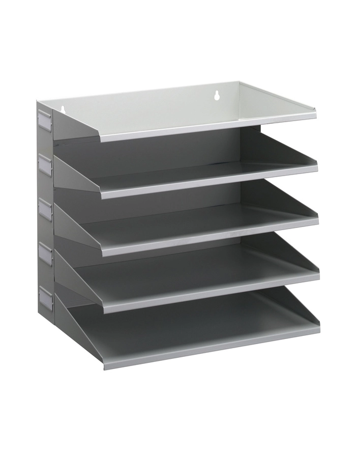 Sorter Na Dokumenty Durable Zestaw 5 Półek Szary 336010 główny