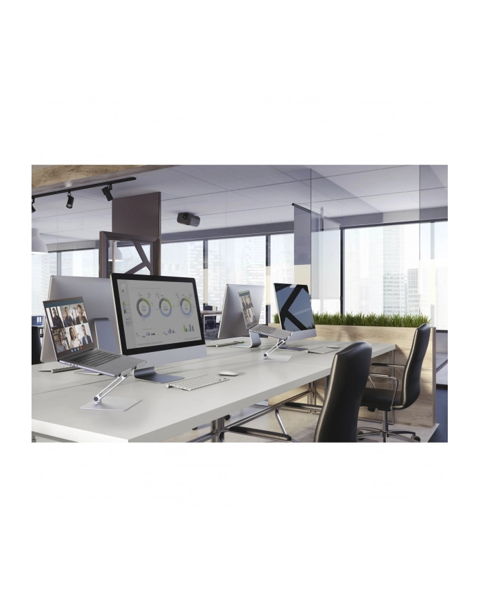 Podstawa pod laptopa Durable, RISE, srebrna, 505023 główny