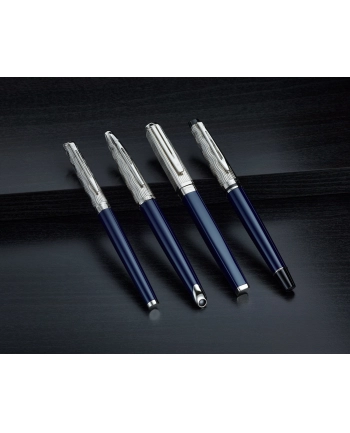Waterman Expert Made In France Dlx Blue Ct Plnicí Pero Hrot M