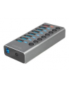 LogiLink USB 3.2 Gen 1 hub 7-port Szary (UA0387) - nr 1