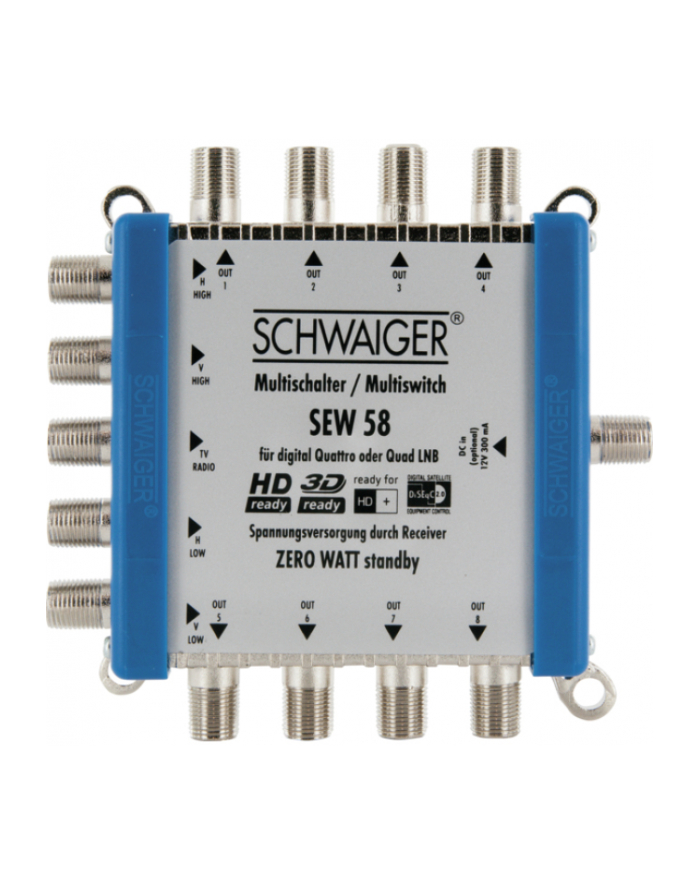 Schwaiger Multiswitch 5x8 (SEW58 531) główny