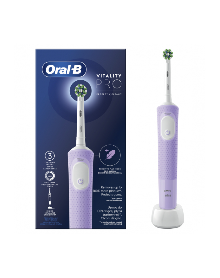 Oral B Vitality Pro 750 Cross Action Purple główny