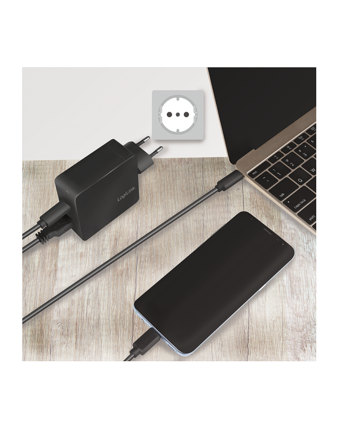 Ładowarka Logilink 1X Usb-A Usb-C (Pa0213) (11234693) główny