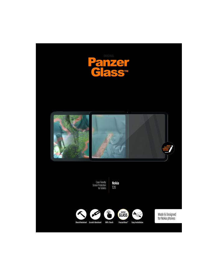 PanzerGlass Nokia T20 | Screen Protector Glass (3112905) główny