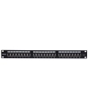 Intellinet PATCH PANEL 24 PORT CAT6A, STÍNĚNÝ FTP, CZARNY (0000050887) - nr 22