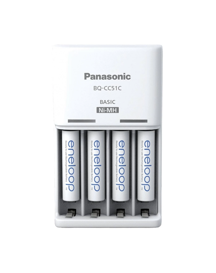 Ładowarka Panasonic BQ-CC51 + 4 x R03/AAA Eneloop główny