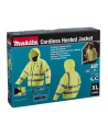 Makita Dcj206Z GXl Yellow Akku Thermo Jacket - nr 1