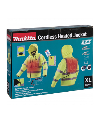 Makita Dcj206Z GXl Yellow Akku Thermo Jacket