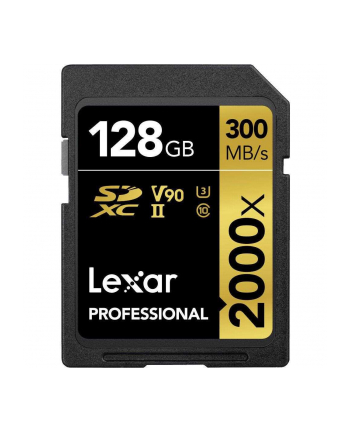 Lexar Professional SDXC 128GB 2000x Class 10 UHS-III (LSD128CRBEU2000R)