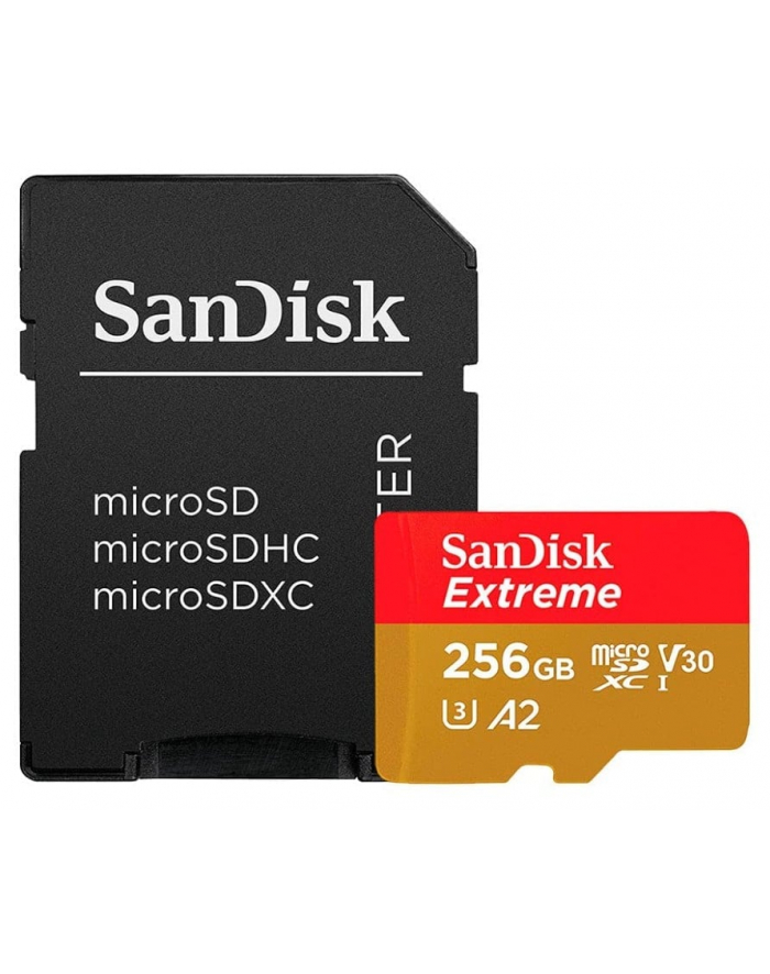 Sandisk Extreme Plus Microsd/Sd-Card - 200/140Mb 256Gb główny