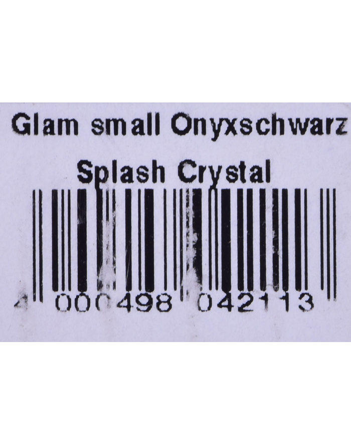 Flexi Smycz Glam Splash Crystal Z Kryształów Swarovski® Taśma Small 3M Czarna główny