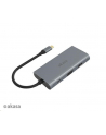 AKASA ADAPTER USB TYPE-C 9-IN-1 DOCK (PD TYPE-C, HDMI, VGA, 3 X (57097) - nr 1