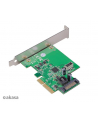 Akasa KARTA USB 3.2 HOST CARD, 10GBPS GEN 2, (0000057193) - nr 2