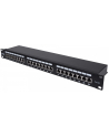 Intellinet PATCH PANEL 24 PORT CAT6A, STÍNĚNÝ FTP, CZARNY (0000050887) - nr 20