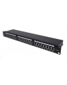 Intellinet PATCH PANEL 24 PORT CAT6A, STÍNĚNÝ FTP, CZARNY (0000050887) - nr 6